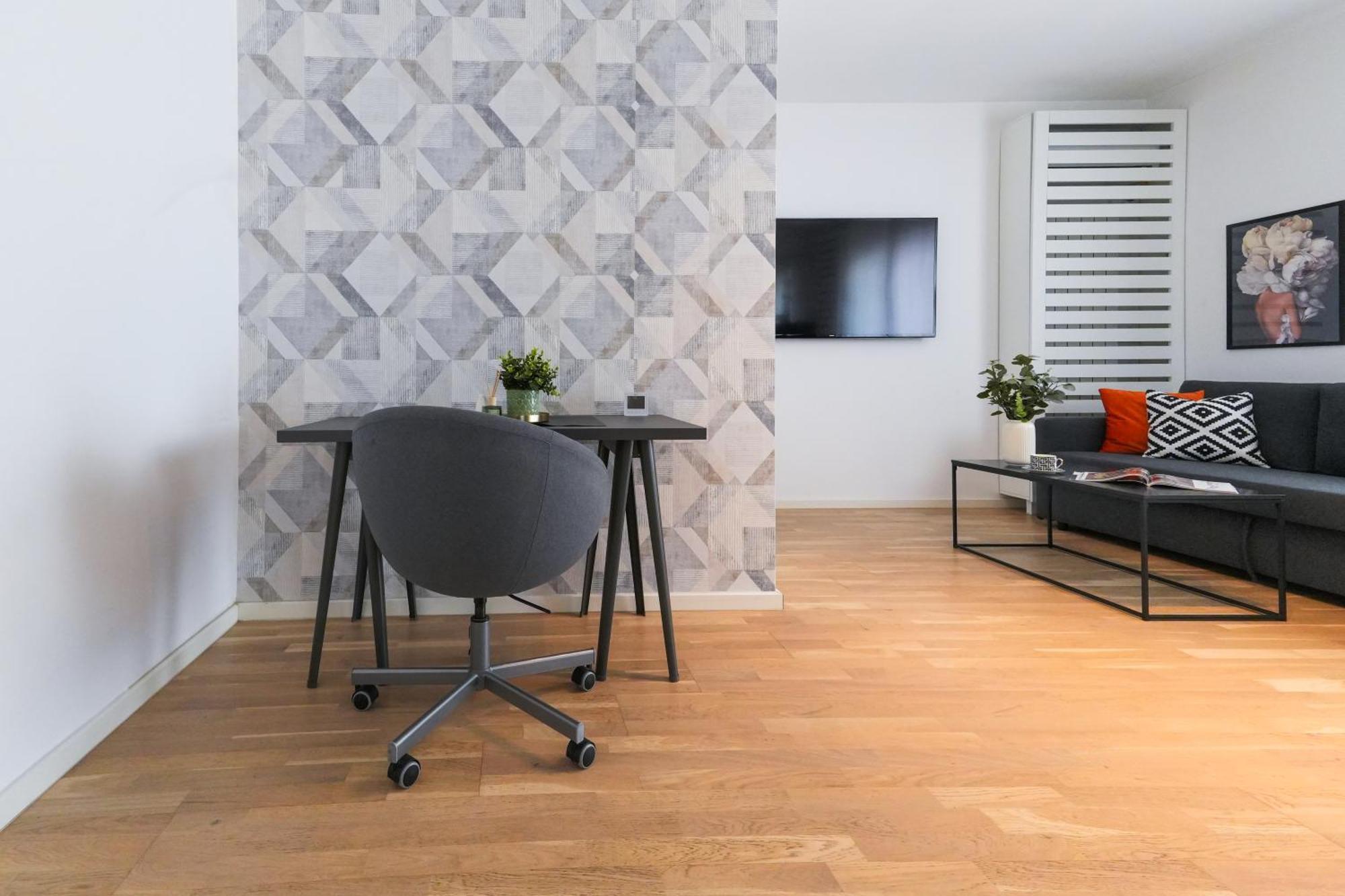 Maria - Modern Apartment With Parking And Workspace Bukarest Exteriör bild