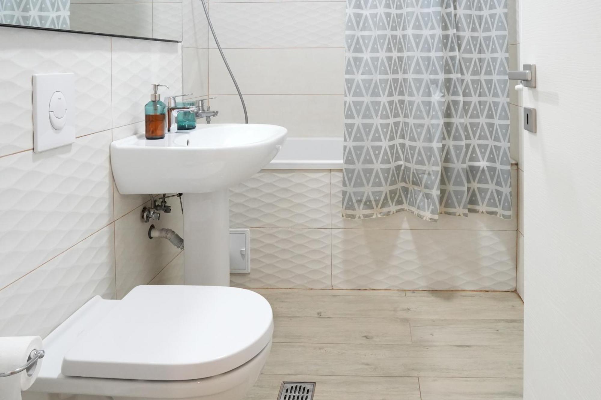 Maria - Modern Apartment With Parking And Workspace Bukarest Exteriör bild