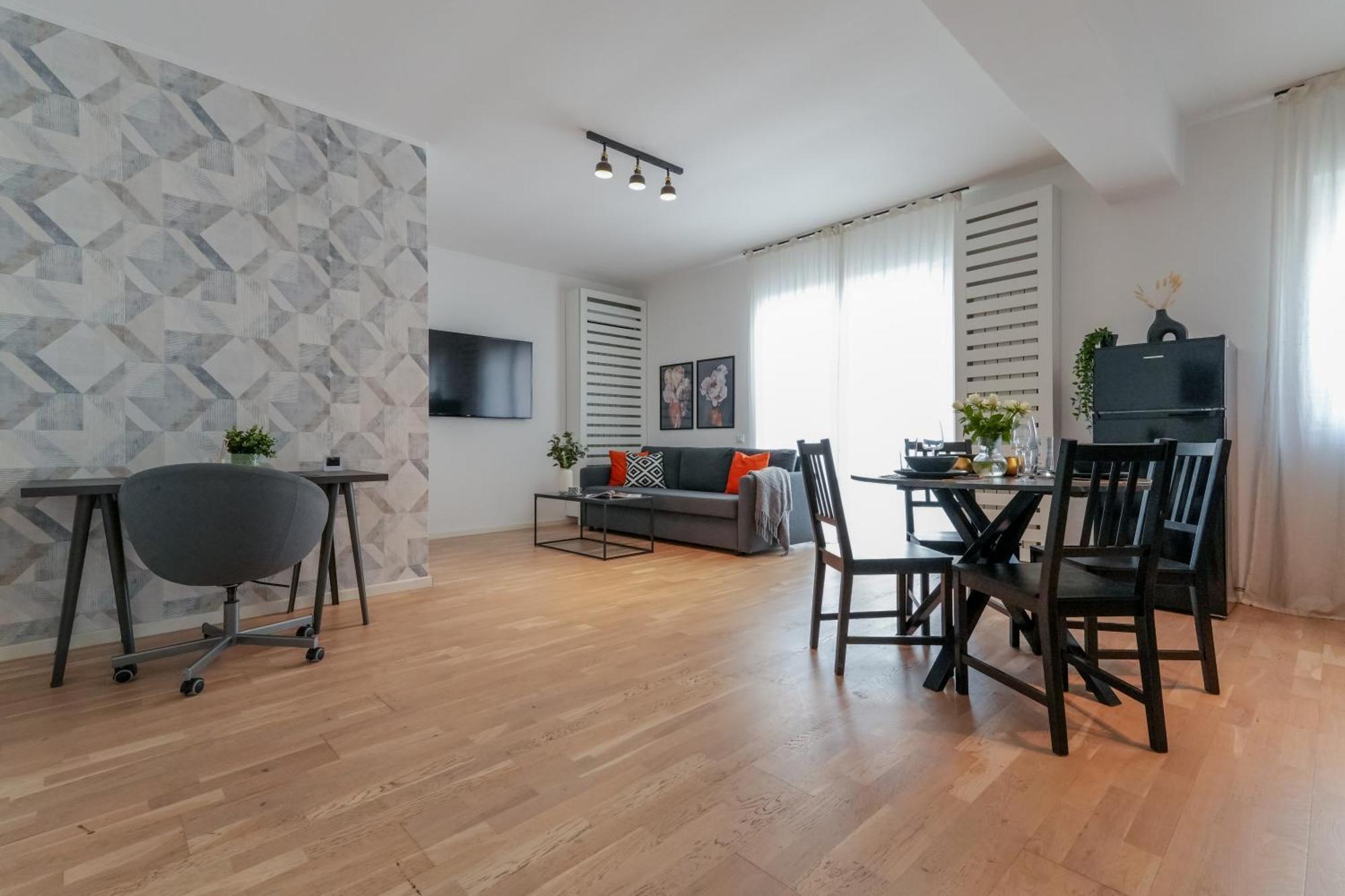 Maria - Modern Apartment With Parking And Workspace Bukarest Exteriör bild